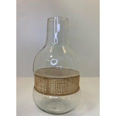 Vaso de Vidro Palha P Vaso de Vidro Palha P